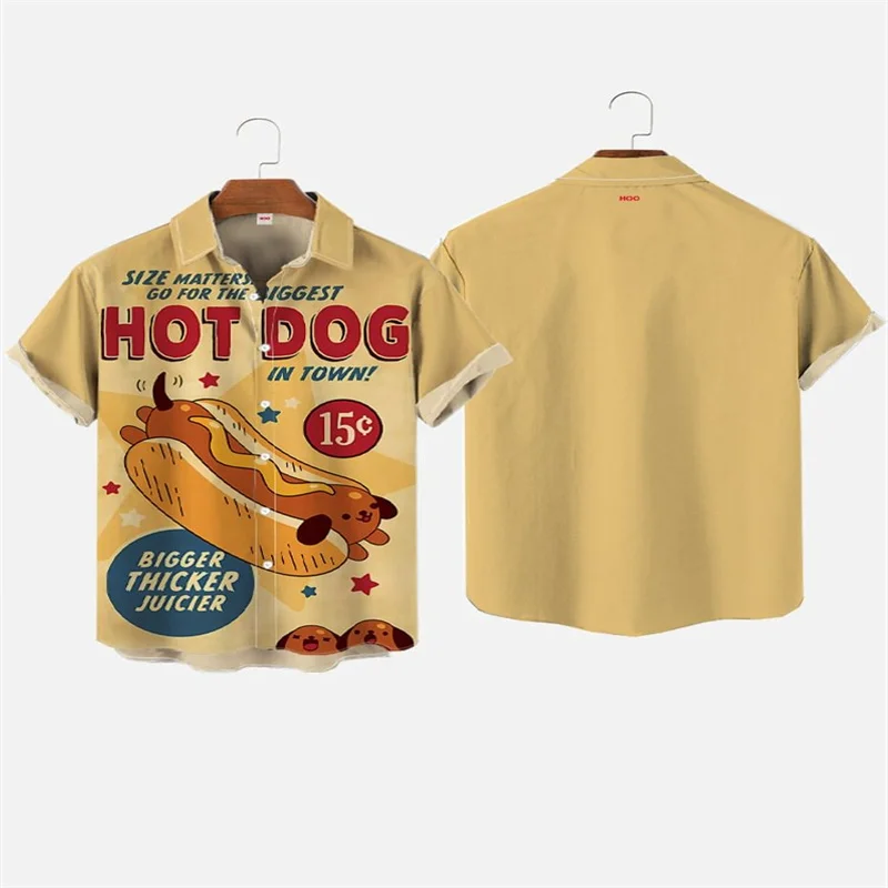 2026 Men's Trendy Anime Printed Shirt, Men's and Women's Short sleeved Shirt, Fashionable and Comfortable, Casual - Image 2